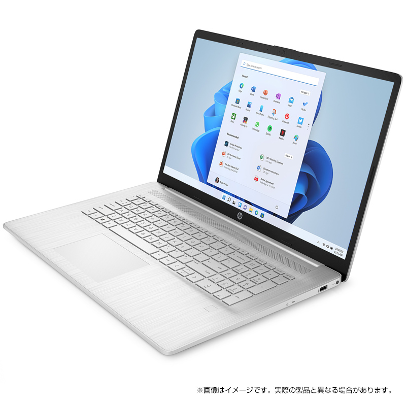 ◎新品ノートパソコン HP 17s-cu2000 Windows11 17.3型 CPU Core i7